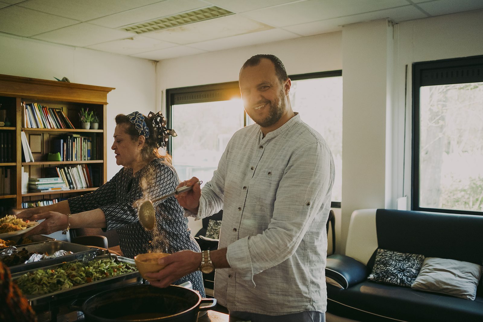 Koken voor buurtgenoten